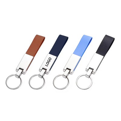 Leatherette Keychain