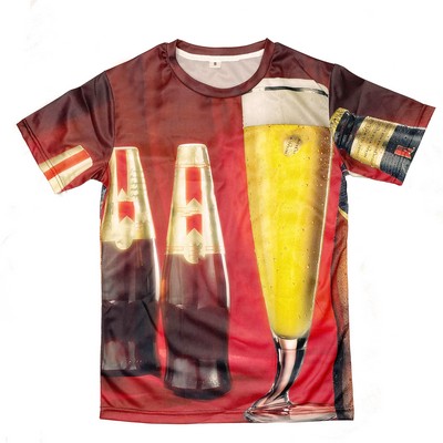 Unisex Cooling Sublimation Short Sleeve T-Shirt