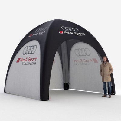 Inflatable tent 13 ft wall 1-sided printing