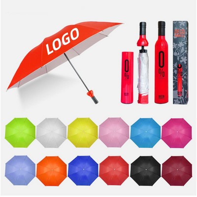 Creative Wine Bottle Umbrella