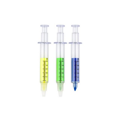 Syringe Highlighter Pen