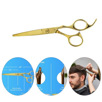 6.5" Overall Length Barber Hair Cutting Scissor