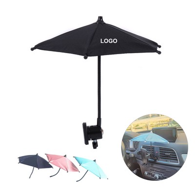 Phone Umbrella Sun Shade Used in Car