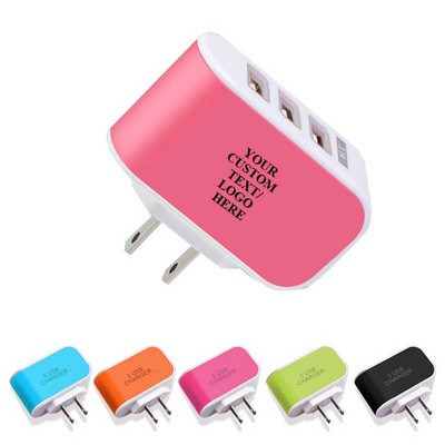 3 Port USB Charger