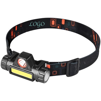 MagBeam Rechargeable LED & COB Headlamp w/Magnetic Base