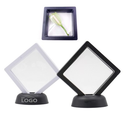 3D Floating Frame Case Transparent Display Holder