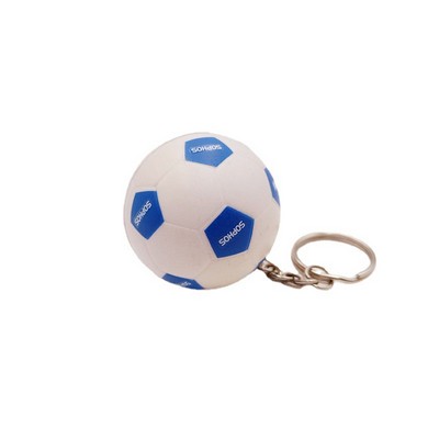 Soccer Stress Reliever w/Key Chain