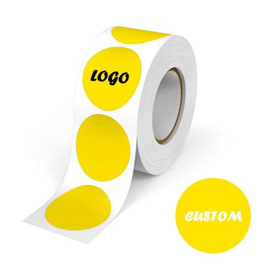 Custom Circle Roll Labels