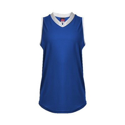 Girl's Slide V-neck Sleeveless Jersey