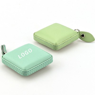 Mini Pu Leather Tape Measure