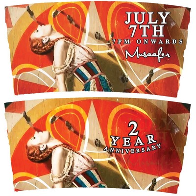 Kraft Coffee Sleeves - 12-20 oz. Custom Premium Print