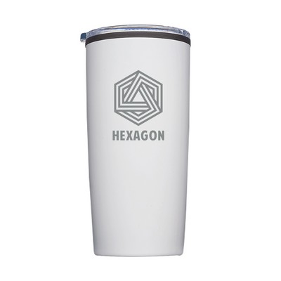 20 oz. Cravis Stainless Steel Travel Mug (1 Color Imprint)