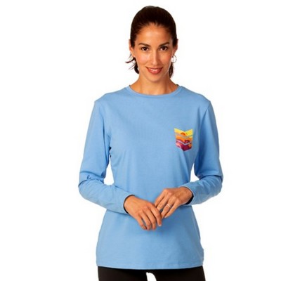 Zorrel® Ladies' Highgate Dri-Balance™ Long-Sleeve Tee Shirt