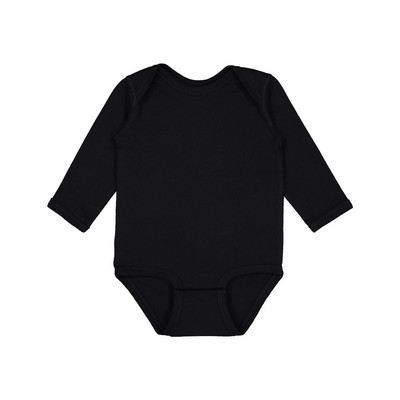 Rabbit Skins Infant Fine Jersey Long Sleeve Bodysuit