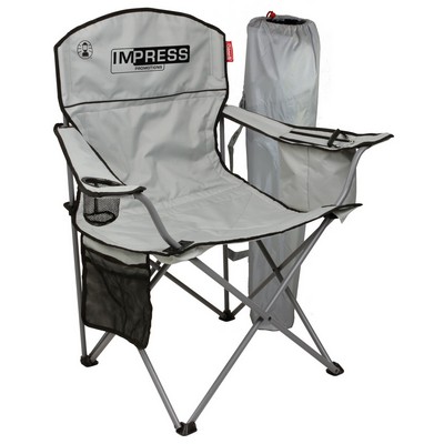 Coleman Cooler Quad Chair - light gray