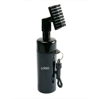 Golf Water Brush with Retractable Nylon-Bristles Head