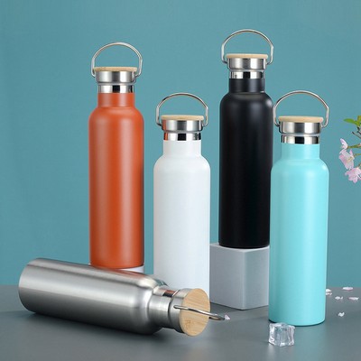 25 Oz. Double Wall Stainless Steel Sport Bottle