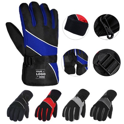 Windproof Thermal Ski Gloves