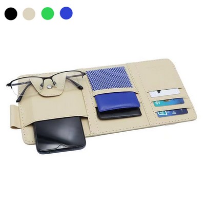 Multi-functional Car Sun Visor Organizer