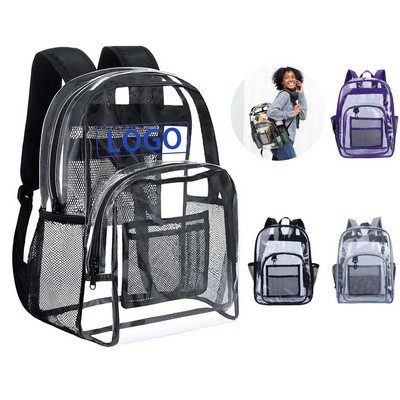 Large Capacity Pvc Transparent Backpack