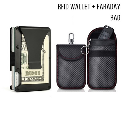 RFID Wallet + FARADAY BAG GIFT SET