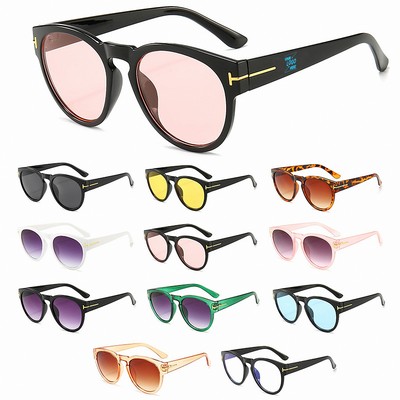 Unisex Solid Color Sunglasses for Adults