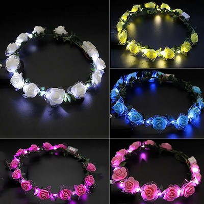 Roses LED Halo Headband