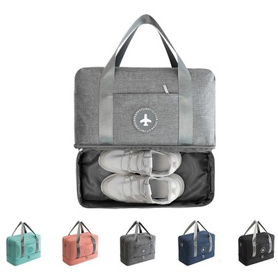 Versatile Gym Tote Bag with Dry/Wet Compartment for Active Lifestyle