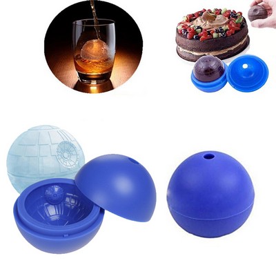 3D Death Star Wars Silicone Ice Cube Mould