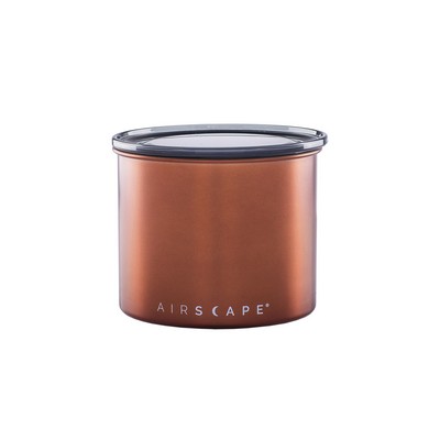 4" Brushed Copper Airscape® Coffee Canister Classic