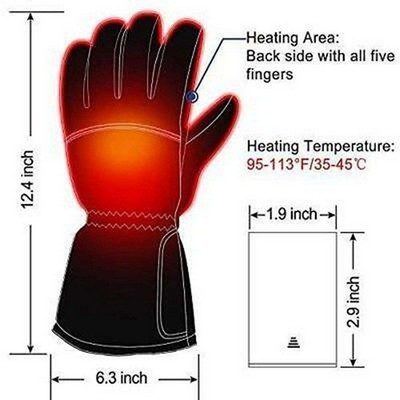 Battery Powered Electric Heated Gloves