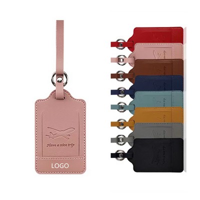 Premium PU Leather Luggage Tags