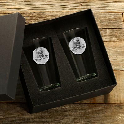 2-Piece Pint Glass Set