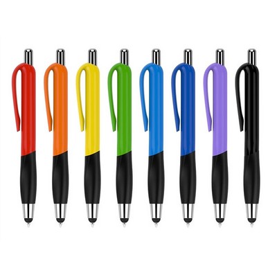 muscle stylus Plastic pen color clip