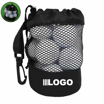 Nylon Mesh Golf Ball Storage Bag