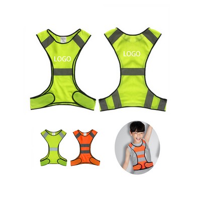 Kids Reflective runing vest