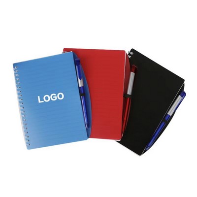 Hardcover Notebook & Pen Set