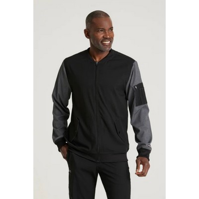 Barco® Grey's Anatomy™ Lucas 4-Pocket Knit Collar Warm-Up Jacket