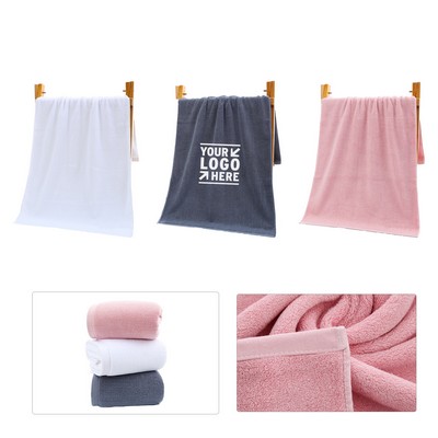 High Absorbent Cotton Bath Towel