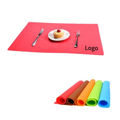 Custom Silicone Dining Placemats