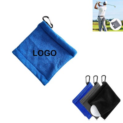 Golf Ball Wiping Towel Pocket