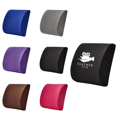 Memory Foam Lumbar Seat Cushion