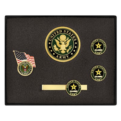 Officially Licensed U.S. Army 4-Piece Men's Gift Set