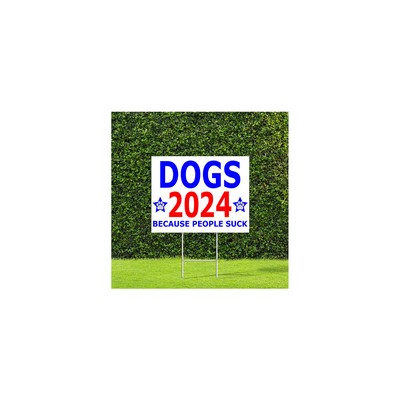 Yard Signs with Stakes