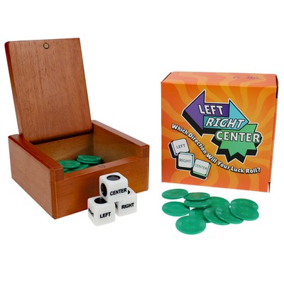 LRC dice Game in Wood Box