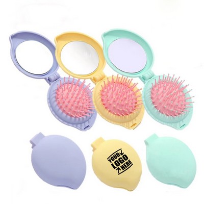 Mini Portable Mirror Comb