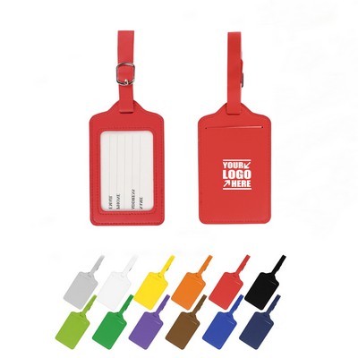 Pu Leather Luggage Tag