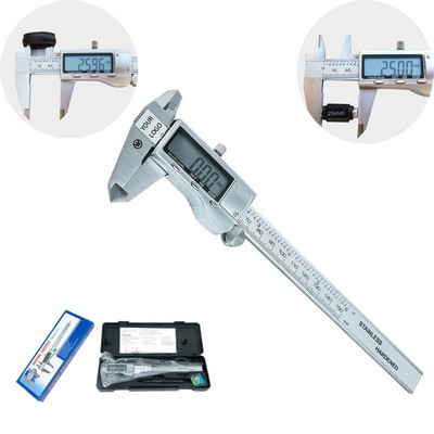 6 Inch Stainless Steel Electronic Digital Display Vernier Caliper