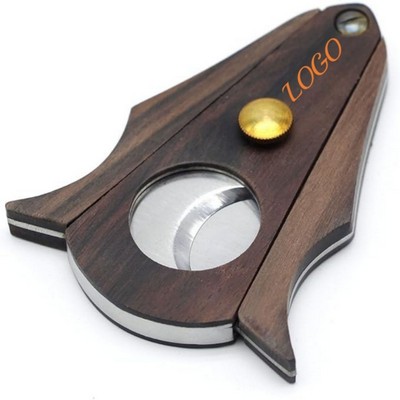 Cigar Cutter Lock System Wood