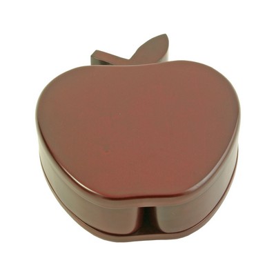 Apple Shaped Treasure Box w/Two Splitting Trays